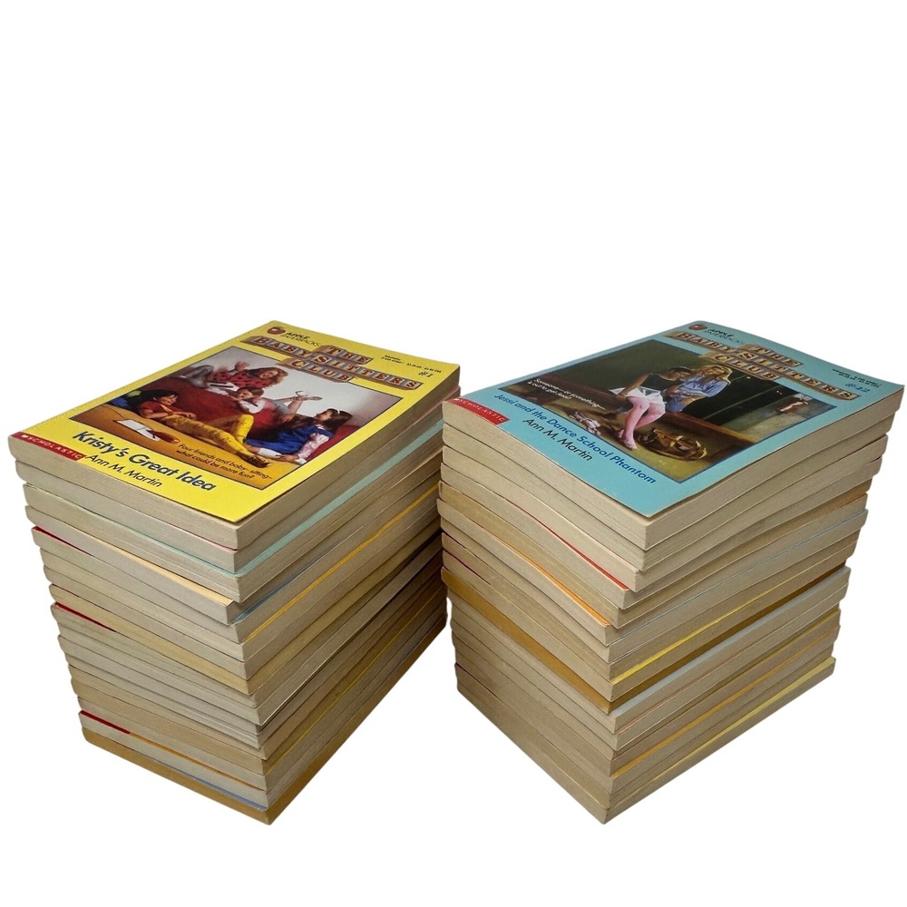 The Baby-Sitters Club Book Lot 32 Vintage Scholastic Apple Fiction Paperbacks
